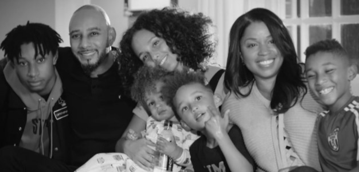 Alicia Keys, Mashonda & Swizz Beatz Are 'Blended Family' Goals In New Video
